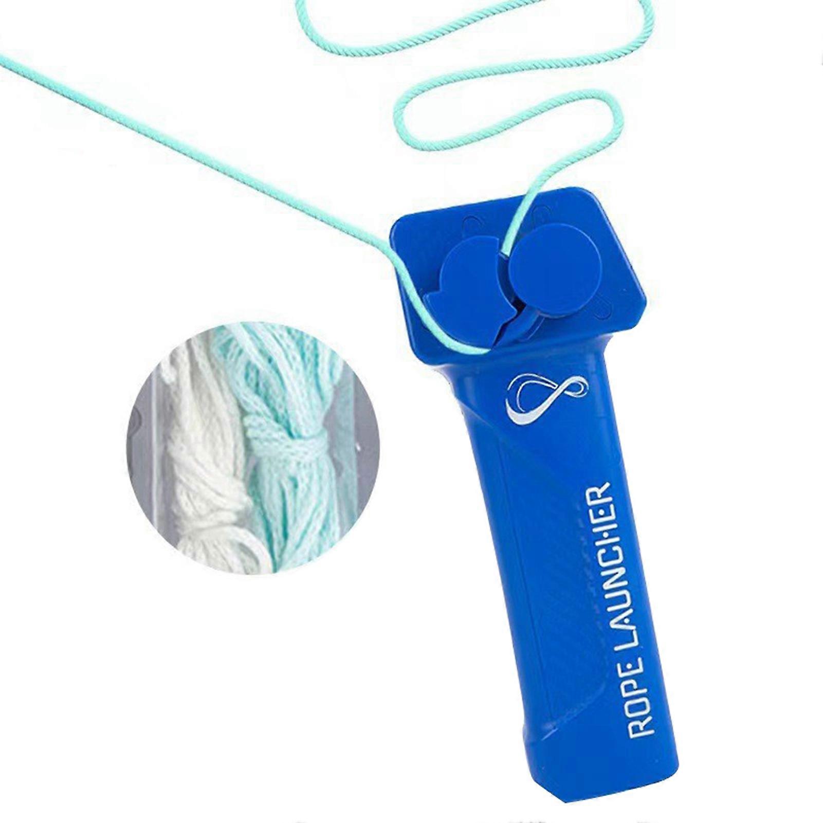 Glow-in-the-Dark String Shooter Toy USB Rechargeable Electric Rope Propeller for Boys Girls