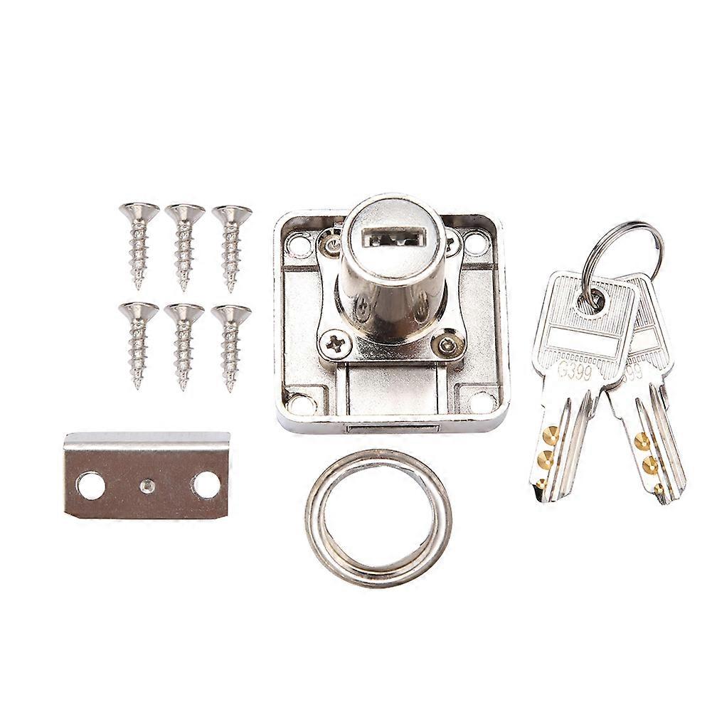 Durable Reusable Furniture Lock compatible Display Cabinet Drawer Household Office(138-32)