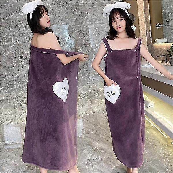 Absorbent Magic Bath Towel Bathrobe