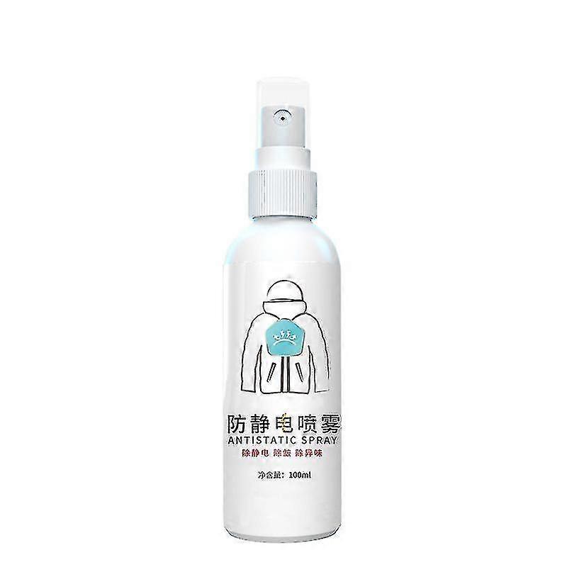 100ml Anti Static Spray Static Remover Sprays Compatible With Clothes Lasting Anti-wrinkle Anti-sticking Household Spray