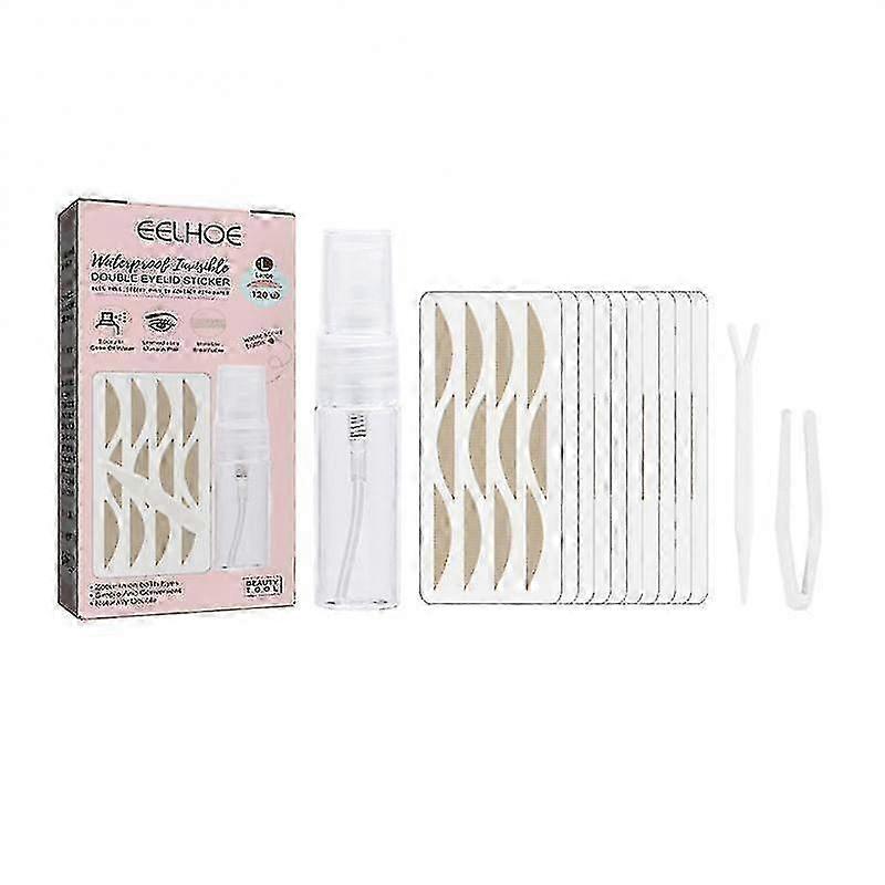Traceless Eye Stickers Not Easy To Fall Off  Lace Skin Patch Sweat-proof Clear Beige Double Eyelid Adhesive