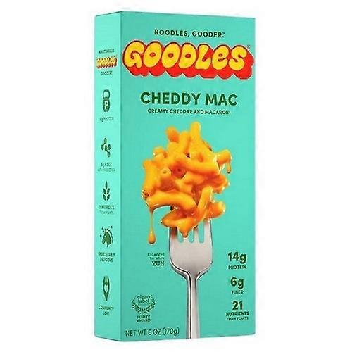 Goodles 切迪通心粉奶油切达干酪蛋白,6 盎司(12 盒装)