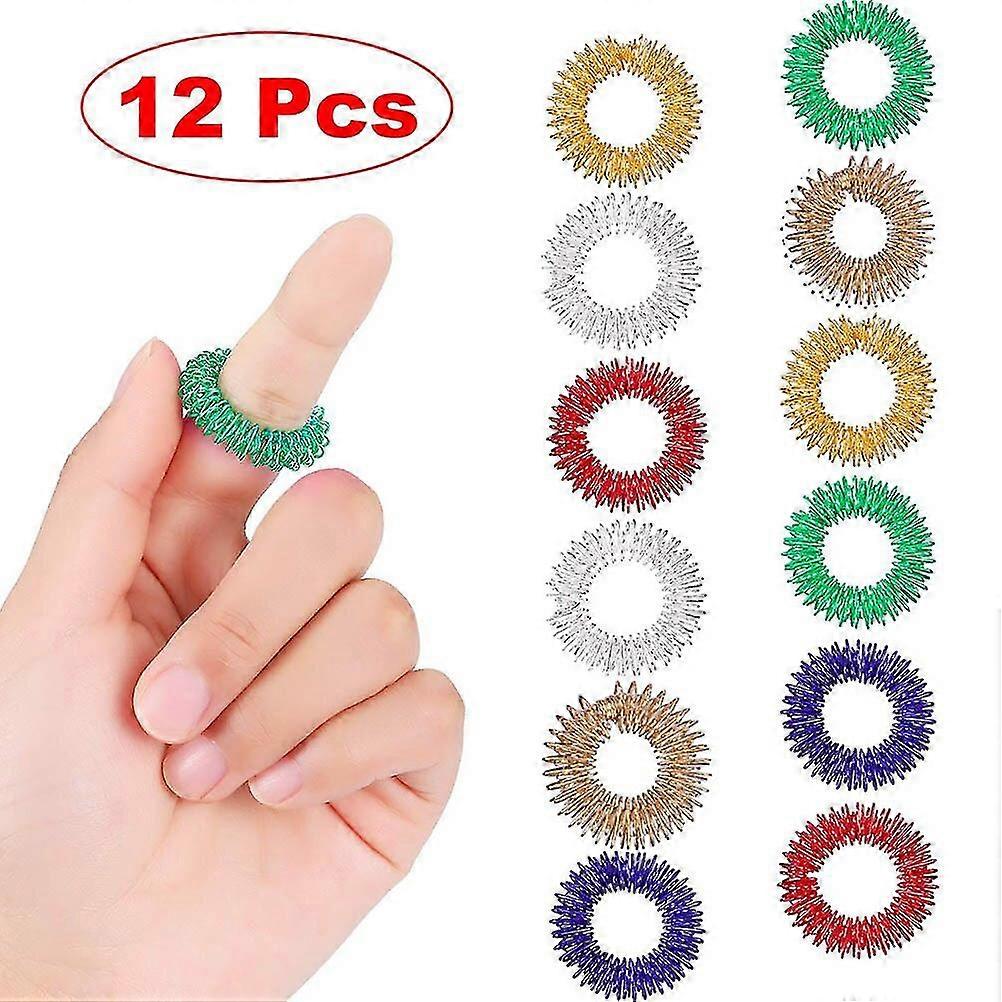 A Set Of 12 A Ressure Ring Decompression Toys