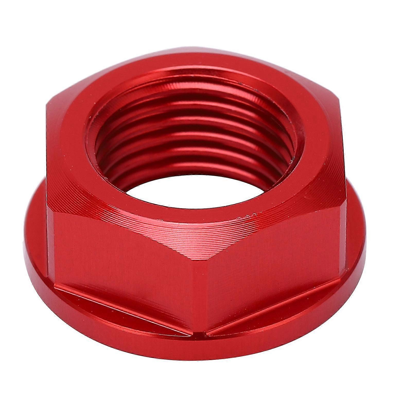 Red Motorcycle Front Wheel Axle Screw Nut M16x1.5 Replacement for CRF250RCRF450RCRF250RX