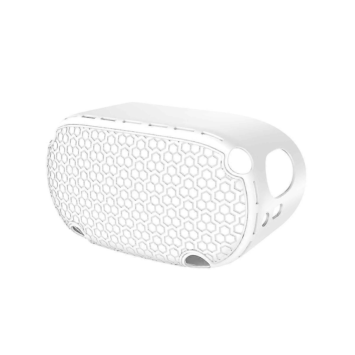 For Quest2 Vr Host Protective Cover Non- Silicone Protective Cover Head Cover,rain Fog White