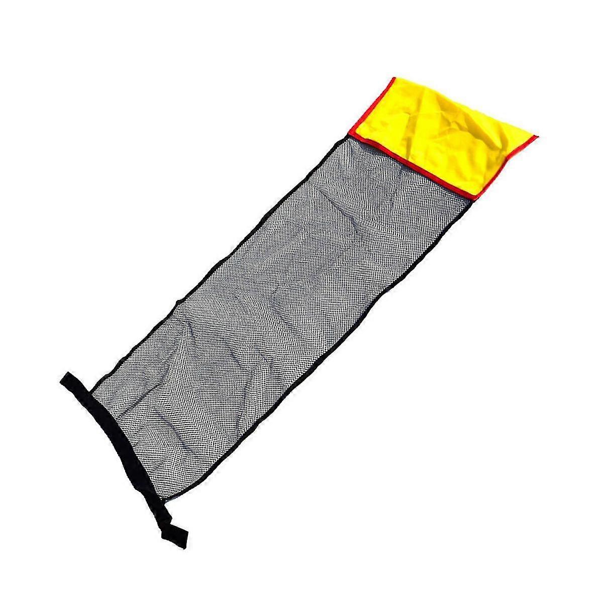 Swimming Chair Net Cover Chair Net Set Water Floating Row Floating Drifting Swimming Rod Set Net(yellow)