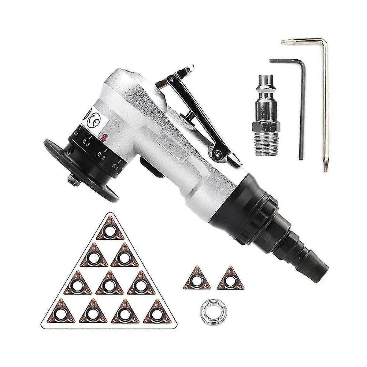 Chamfering Machine Set And Replaceable Blades, 45 Degree Manual Linear Pneumatic Chamfering Tool Fo