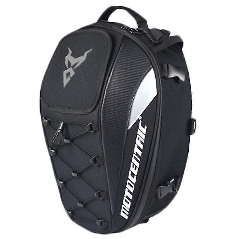 Waterproof Motorcycle Tail Bag Multi-functional Durable Rear Motorcycle Bag High Capacity Backpack