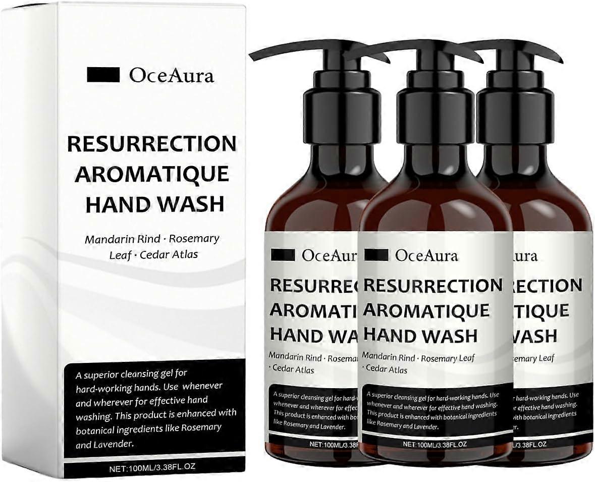 Resurrection Aromatique Hand Wash, Gentle And Scented Hand Soap, Removes Dirt Fresh And Healthy Bacteria-Suppressing, Non-Irritating And Gentle On Ski