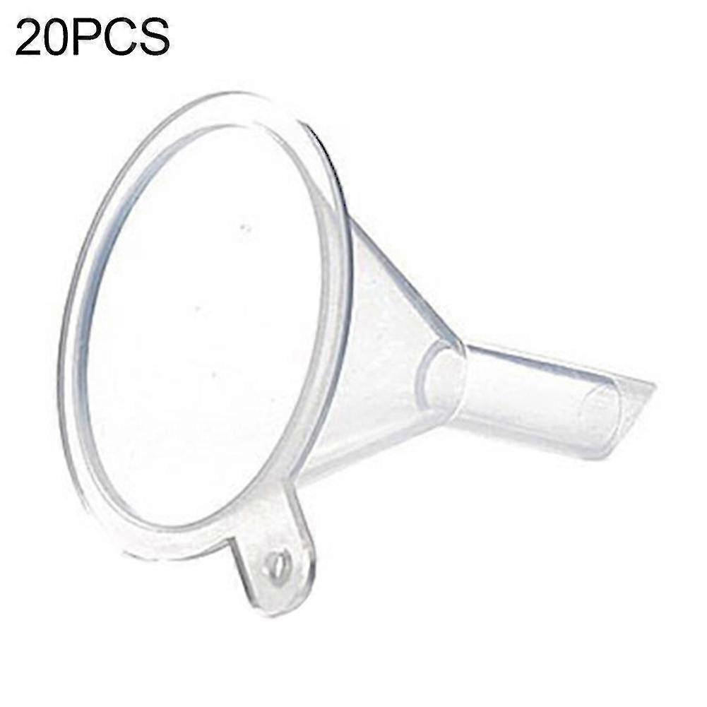 20pcs Mini Transparent Funnel Kitchen Lab Chemistry Oil Liquid Perfume Diffuser