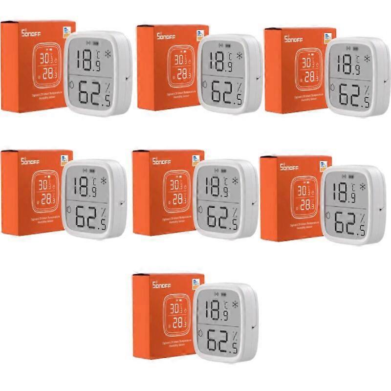 SNZB-02D Zigbee Smart Temperature Humidity Sensor Large LCD Remote Real-time Monitoring Ewelink APP Via Alexa Google Home