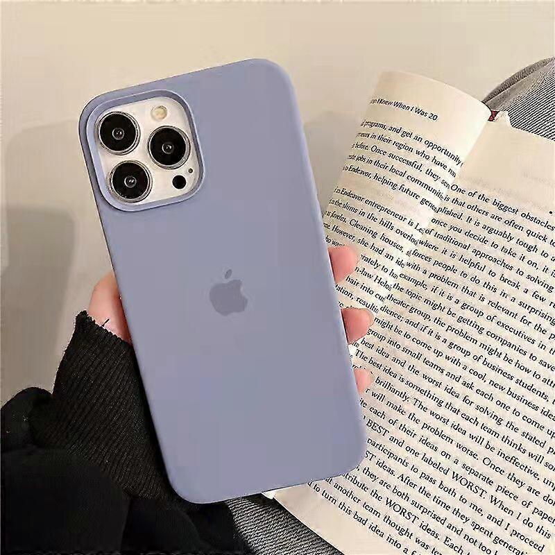 For Apple iPhone 14 PRO MAX ( 6.7 ) Liquid Silicone Phone Case Cover