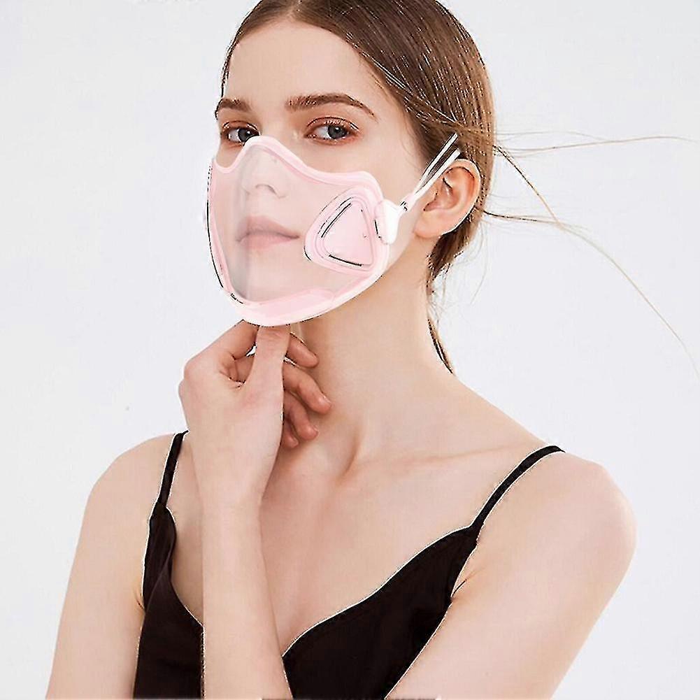 Clear Face Mask Transparent Protective Face Reusable Anti Smog Mask