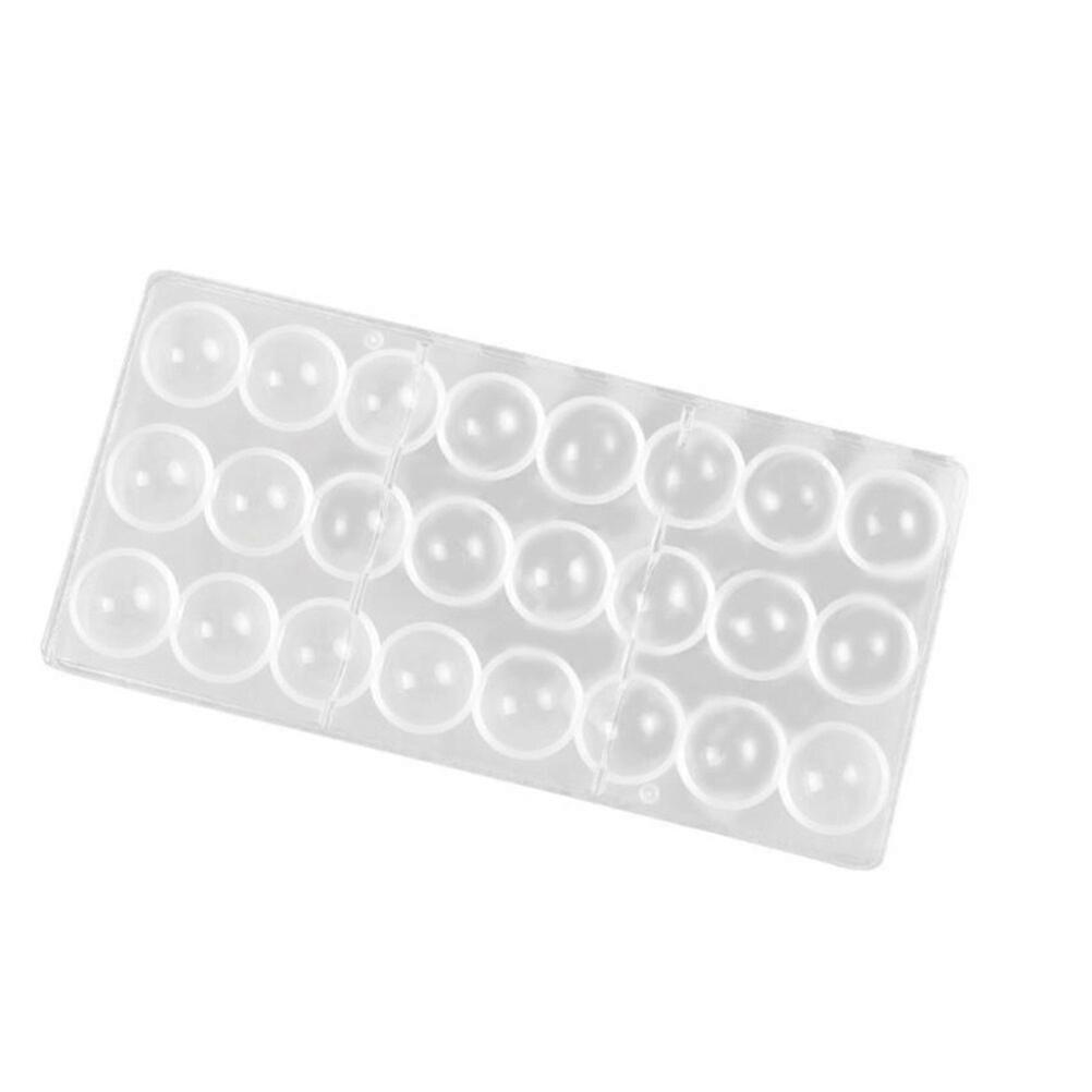 24 Cavity Round Chocolate Mold DIY Pudding Candy Jelly Mould