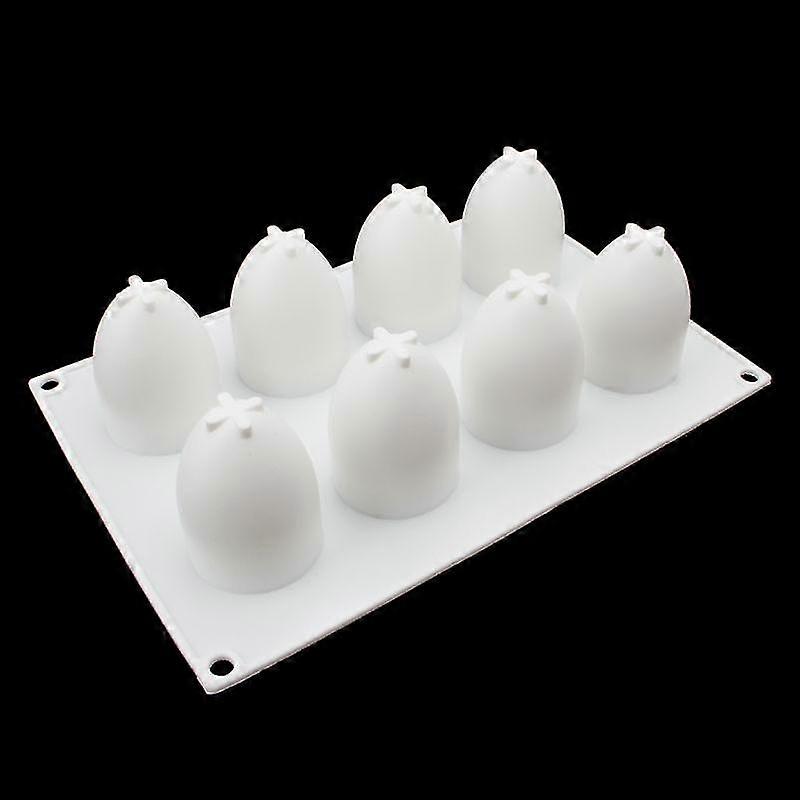 3d Easter Egg Baking Mold Silicone Mousse Cake Epoxy Resin Casting Pendant Molds