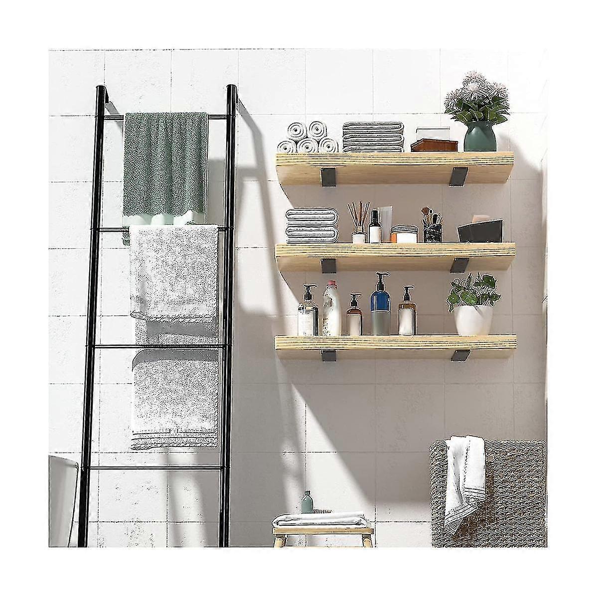 Duty Shelf Brackets , Floating Shelf Brackets, Rustic Industrial Shelf Brackets With Modern Iron