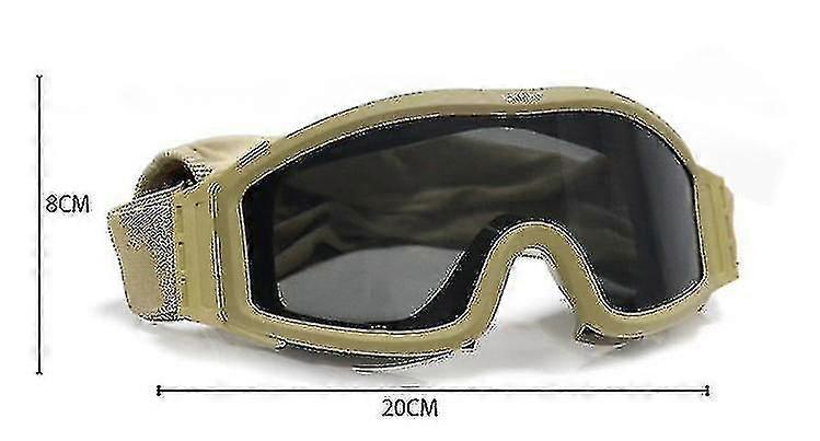 Disparo de gafas 3 en 1