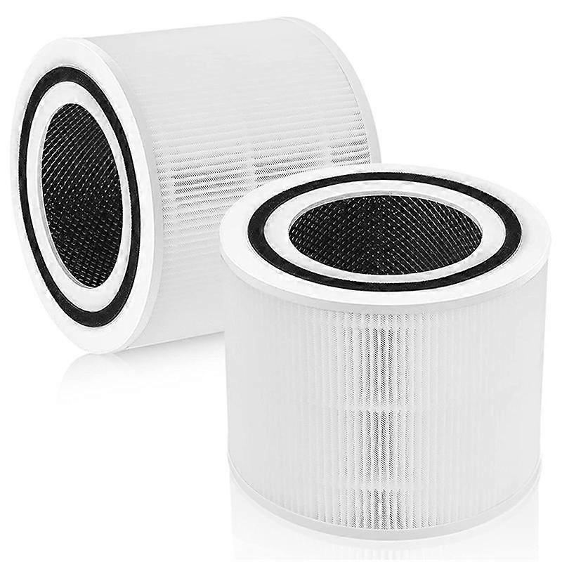 2 Pack Replacement Filter for Core 300 300S VortexAir 3-In-1 Activated Carbon Core 300 Filter, Part