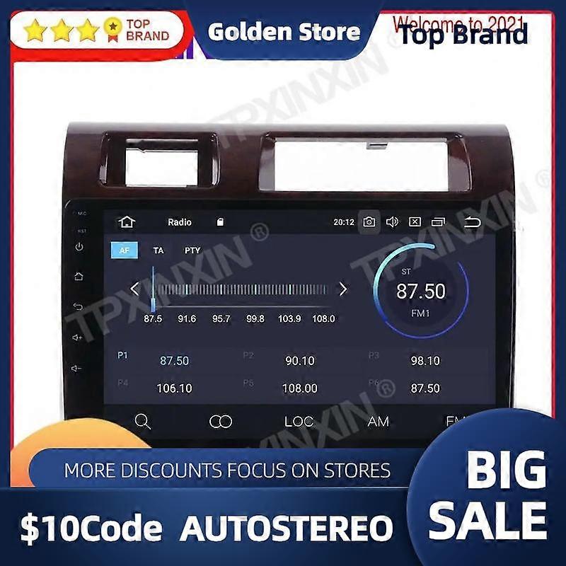 6+128GB For Toyota land cruiser Pickup Car Multimedia Player GPS Navigation Head Unit Auto Radio Audio Stereo Tape Recorder