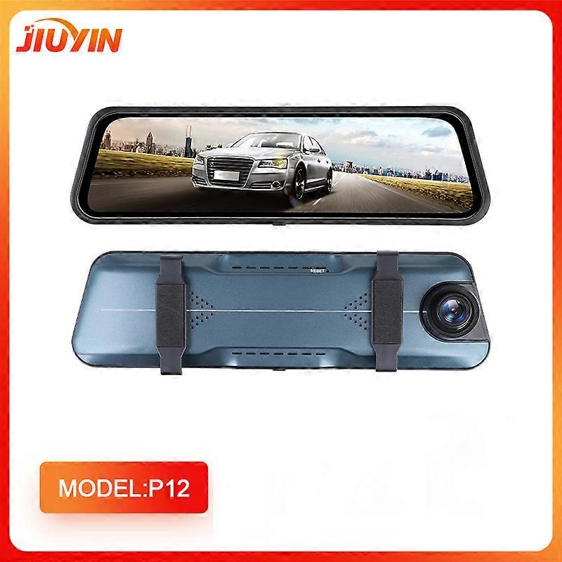 Redkid JIUYIN Driving Recorder 2.5K Dashcam Kamera DVR Mobil Cermin Lensa Ganda Dash Layar Sentuh Pe