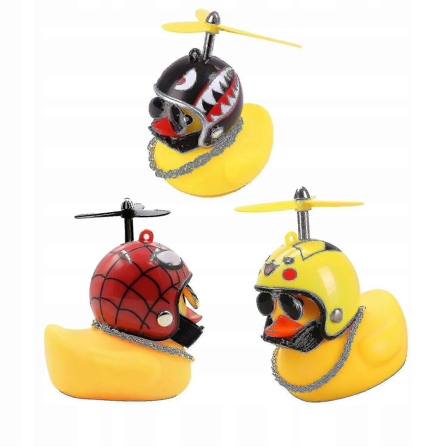 3 Stück Gummiente für Spaß Cart Duck