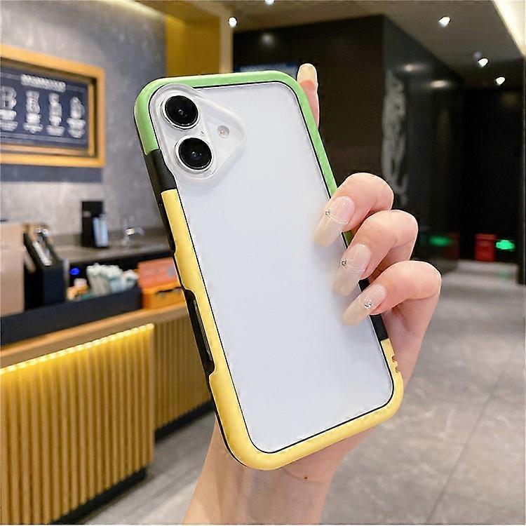 Compatible For iPhone 16 Case Detachable 2-in-1 TPU+PC Clear Phone Cover