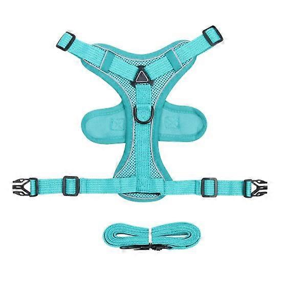 Cat Harness And Leash Reflective Strips Jacket Breathable Adjustable Vest Harness Escape Proof