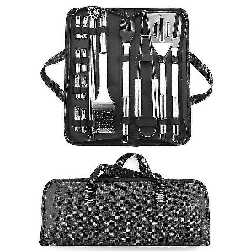 barbecue utensils steel tools 20pcs stainless kitchen sets grill