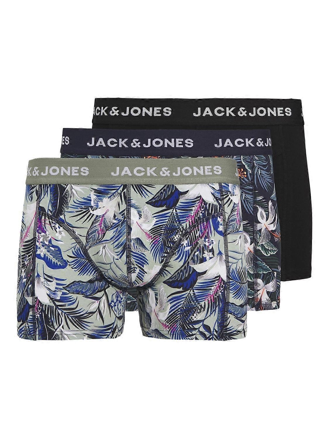 Jack & Jones Jacbrady Flower Trunks 3 Pack Sn