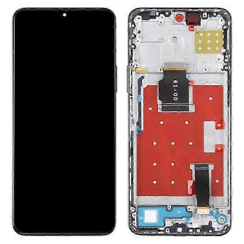 Compatible with Honor X8a 4G OEM Grade S LCD Screen and Digitizer Assembly+Frame