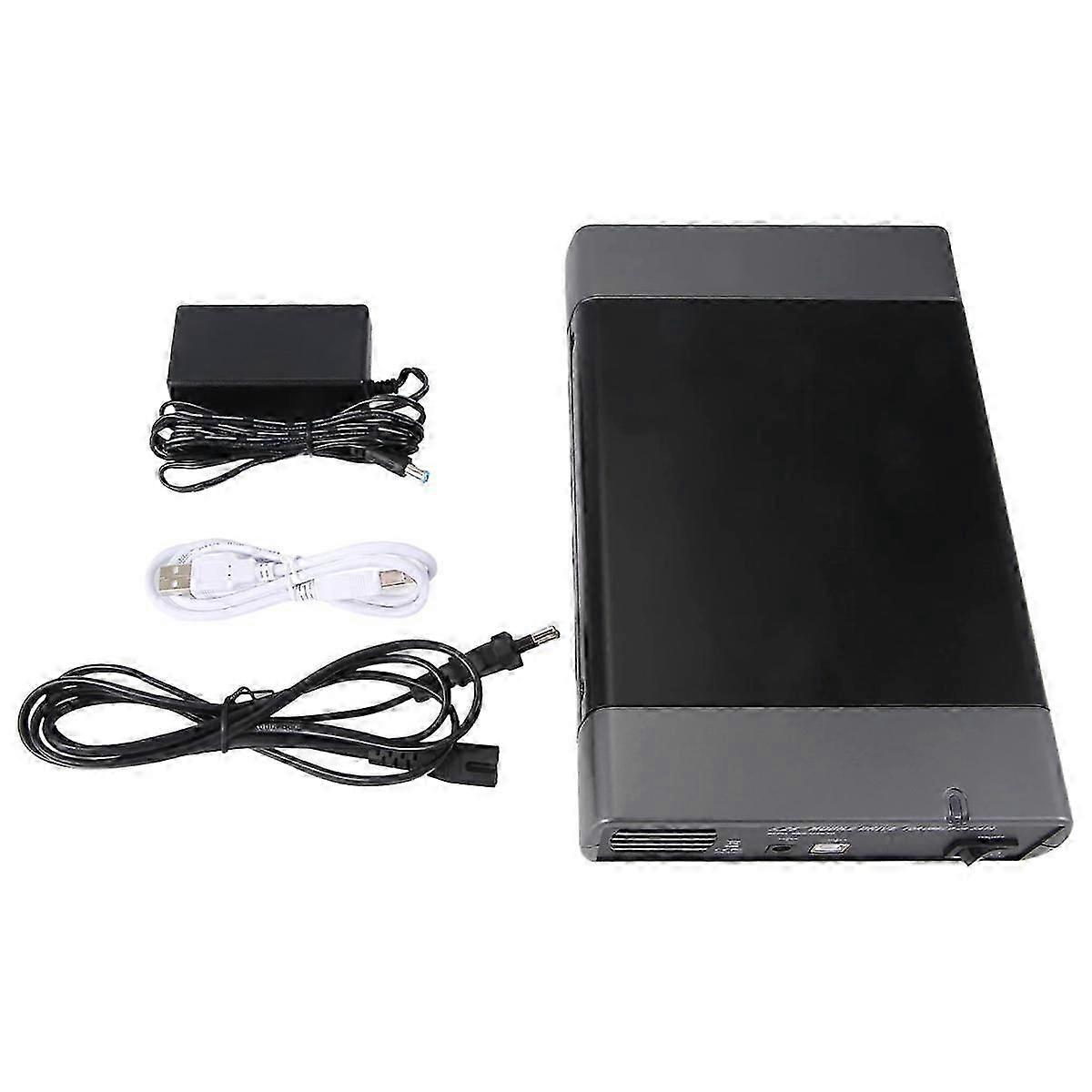 5.25 Inch Usb 2.0 Sata External Optical Drive Case Enclosure Box Adapter For Xp For Pc Eu Plug
