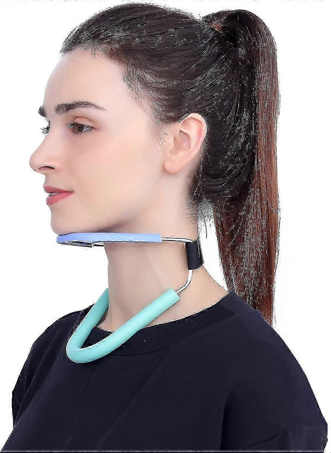 Cervical Collar,neck Brace For Neck Pain And Support,cervical Spine Alignment,relieves Pressure In Spine,improving Forward Head Posture(blue)