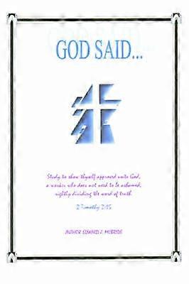 GOD SAID In the Beginning