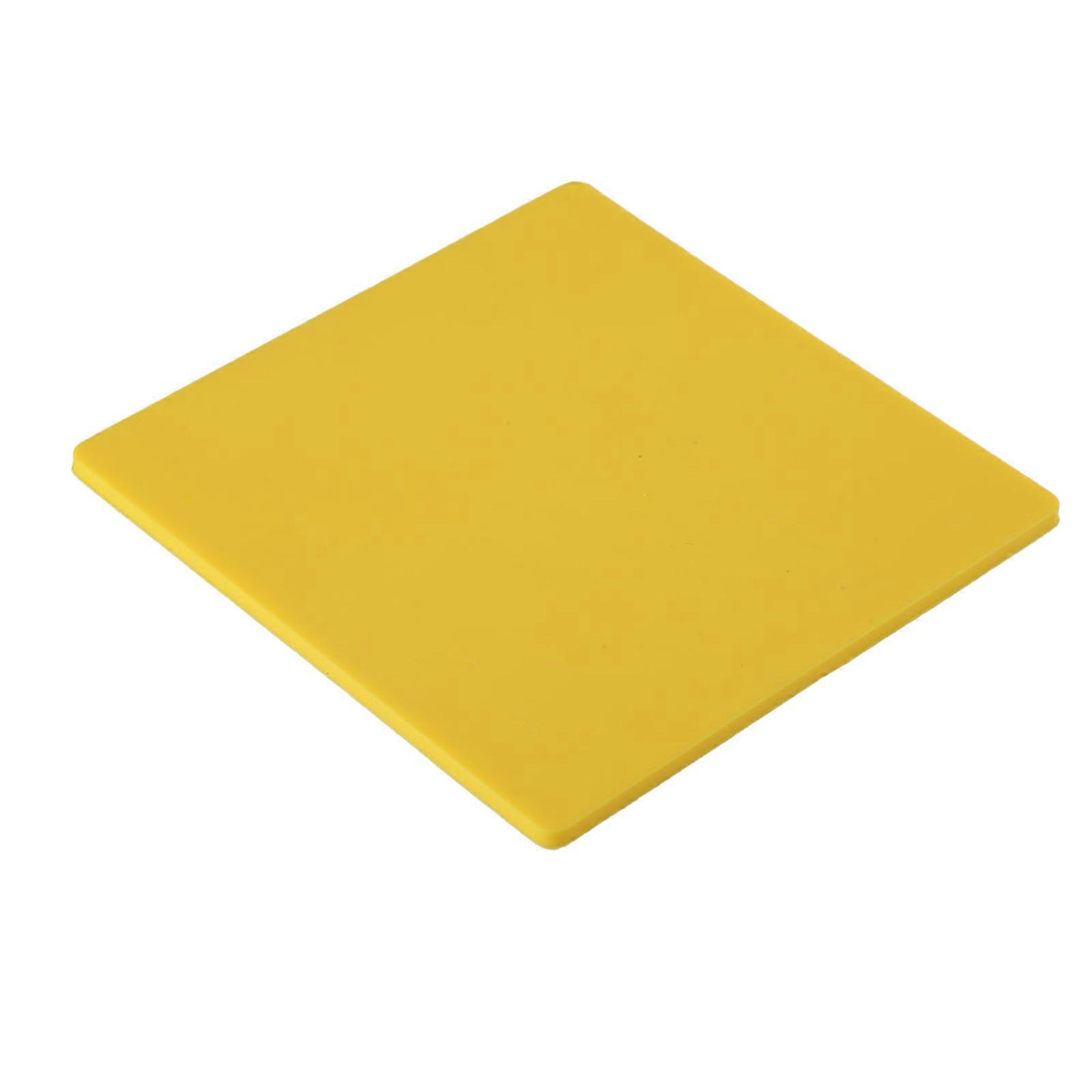 Functional Silicone Drink Coasters Effective Silicone Coasters Square Cup Mat For Unique And Functional Decors Yellow