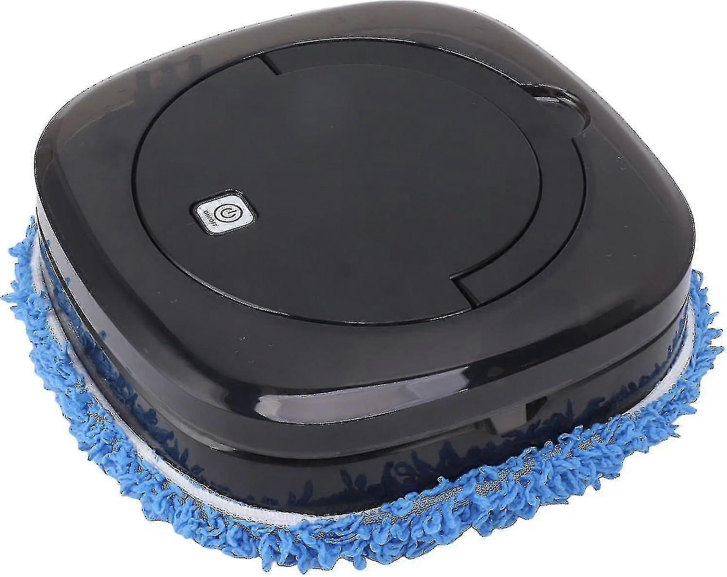 Automatic Floor Mopping Robot Mopping Robot With Water Tank Vacuum And Mop Cleaning Robot (black)