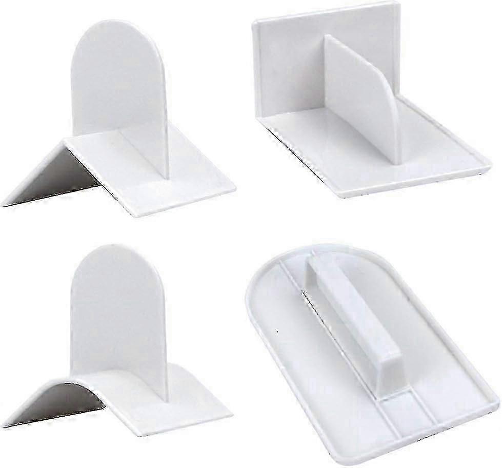 4pcs Fondant Icing Smoother Polisher For Cake Decoration Sugarcraft Scraper Paddle Tool
