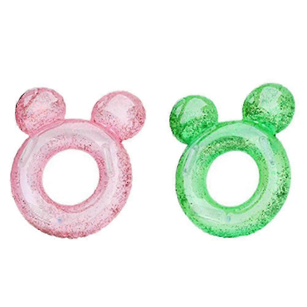 Inflatable Pool Float Tubes , Animal Cartoon Shape Swimming Rings