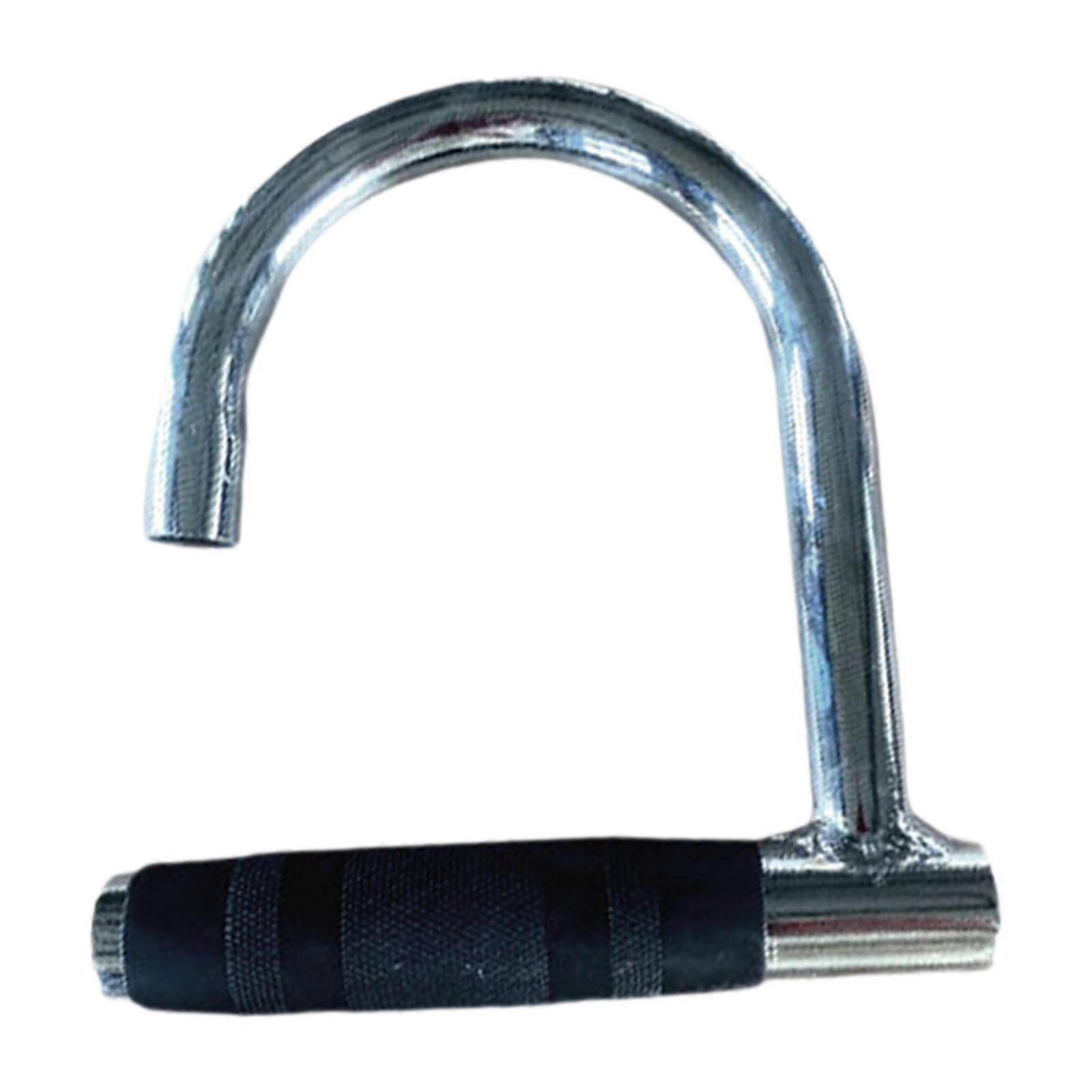 Resistance Band Handle Exercise Handle Metal Pull up Handle Hook Handle Grip for