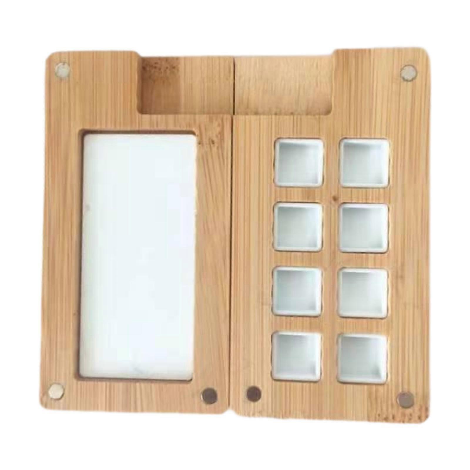 Portable Watercolor Palette Paint Palette Paint Container with Mixing Area