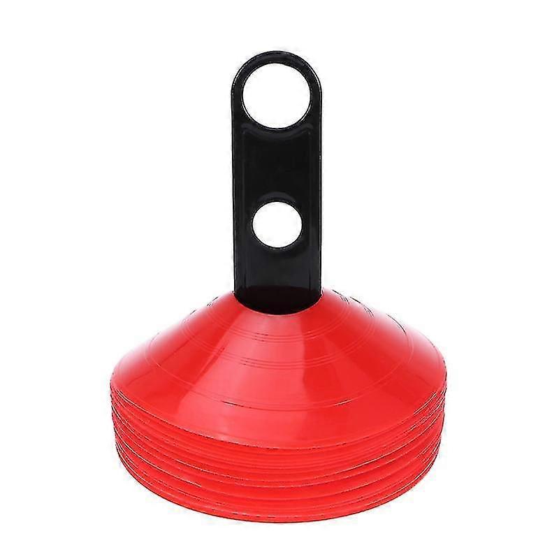 26pcsサッカートレーニングマーカートレイ