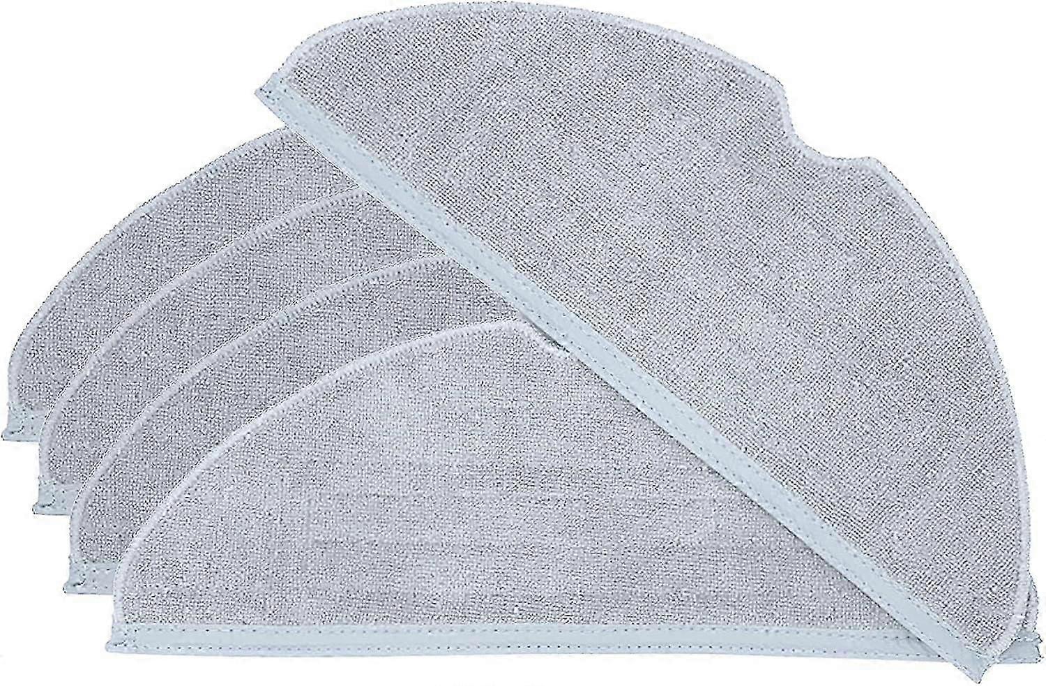 مجموعة من 5 أقمشة تنظيف من الألياف الدقيقة لوظيفة مسح الروبوت هوفر