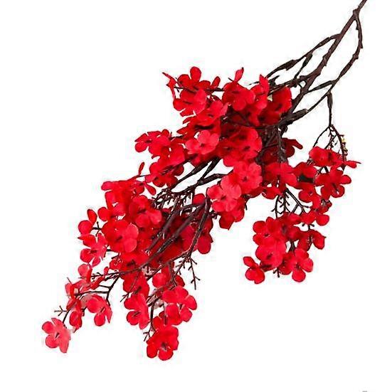 5Pcs Artificial Babysbreath 5 Fork Realistic Fake Silk Flower Wedding Party Home