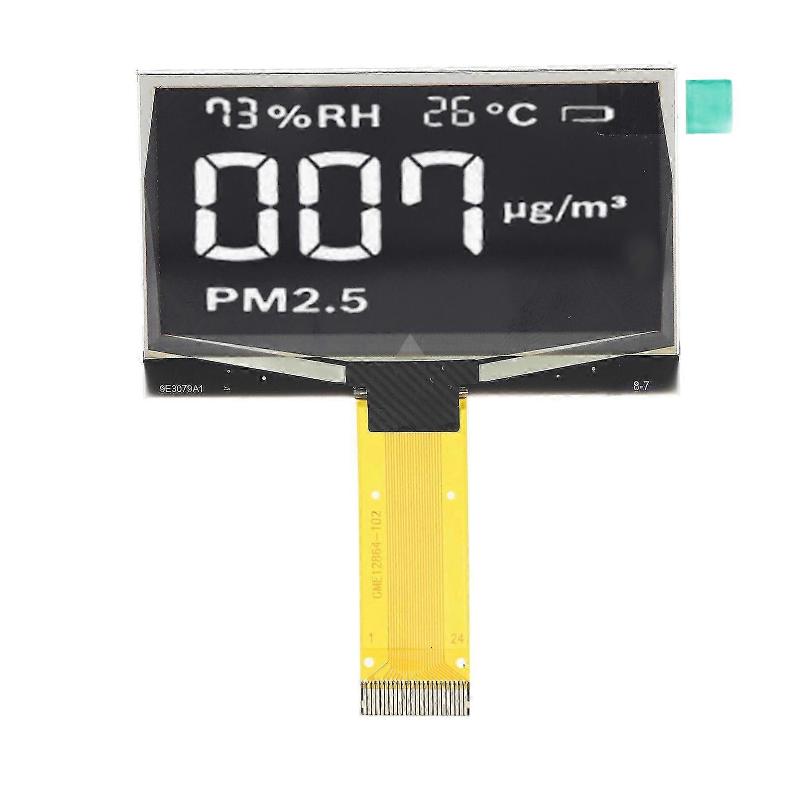 2.42in Organic Light Emitting Diode LCD Display Inline SSD1309 24PIN 128x64 Resolution Clear Screen Module White Displaying