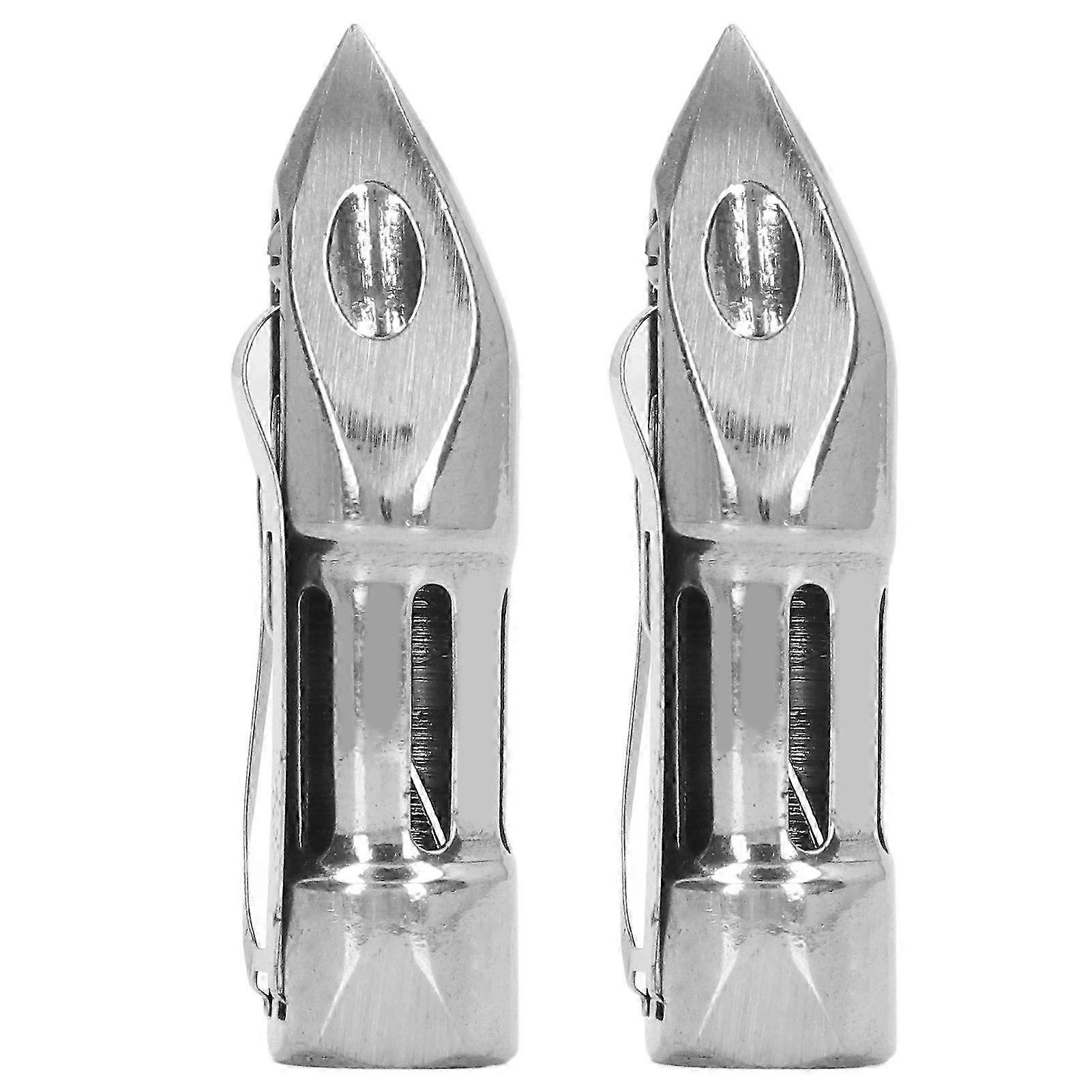 2 Pcs Shuttle Bobbin Case Multifunctional Automatic Trimming Thread Rustproof Lightweight Sewing Machine Accessories for Home