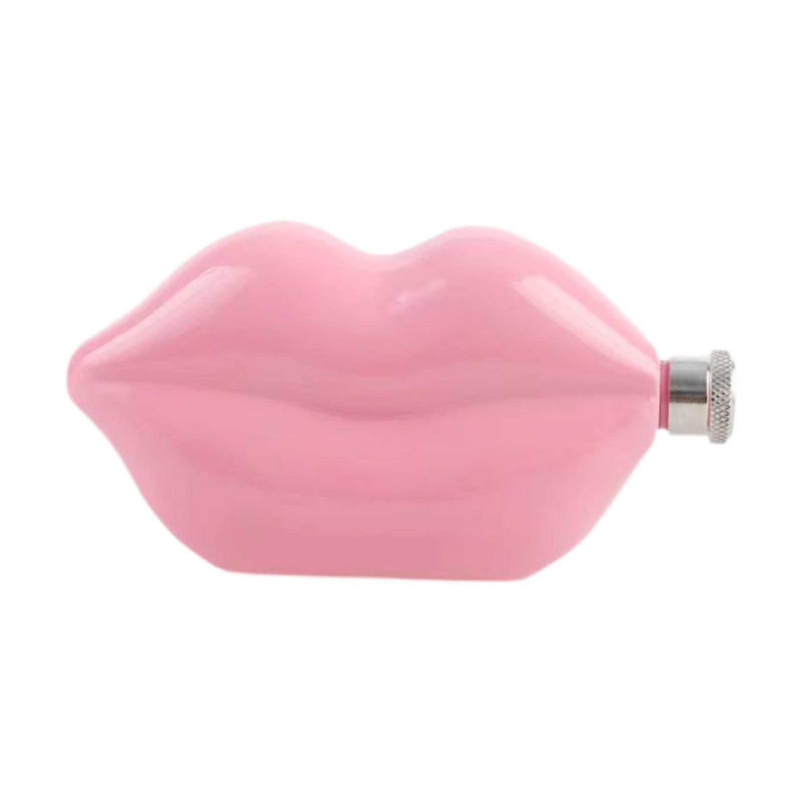 2025 Lips Flask Pocket Flask 5Ounce se šroubovacím uzávěrem Sklenice z nerezové oceli pro kempování Piknik Svatba Backpacking Pití