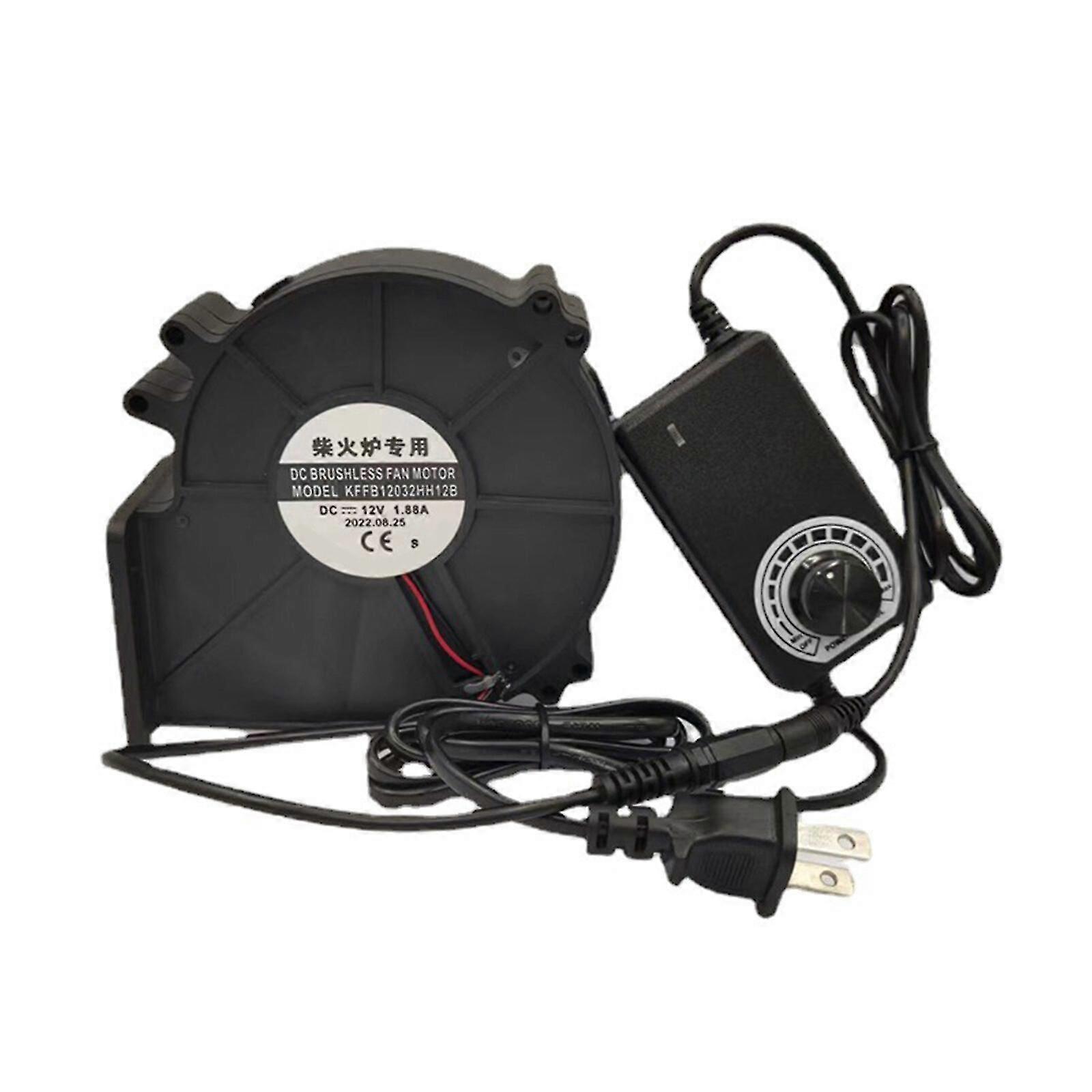 110V 220V AC Powered Variable Speed Blower Fan with Speed Controller, Inflatable Replacement Fan,100% Brand New