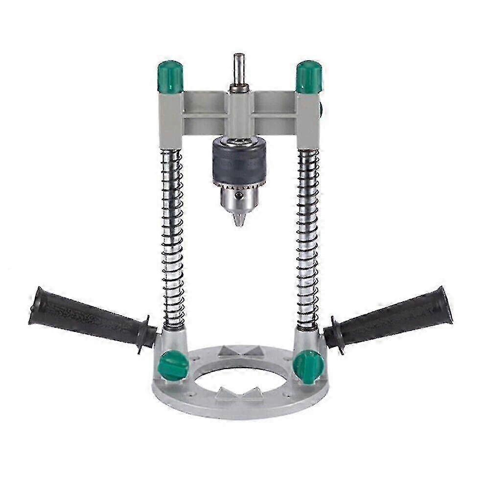 Adjustable Angle Silver Drill Guide for Power Tools Pipe Drill Holder (1 Piece)