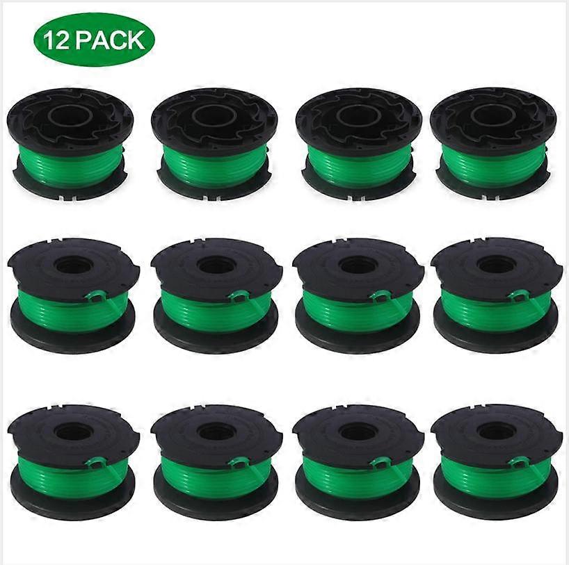 12PCS SF‑080 String Trimmer Spool Line Replacement for GH3000 LST540 LST540B GH3000R
