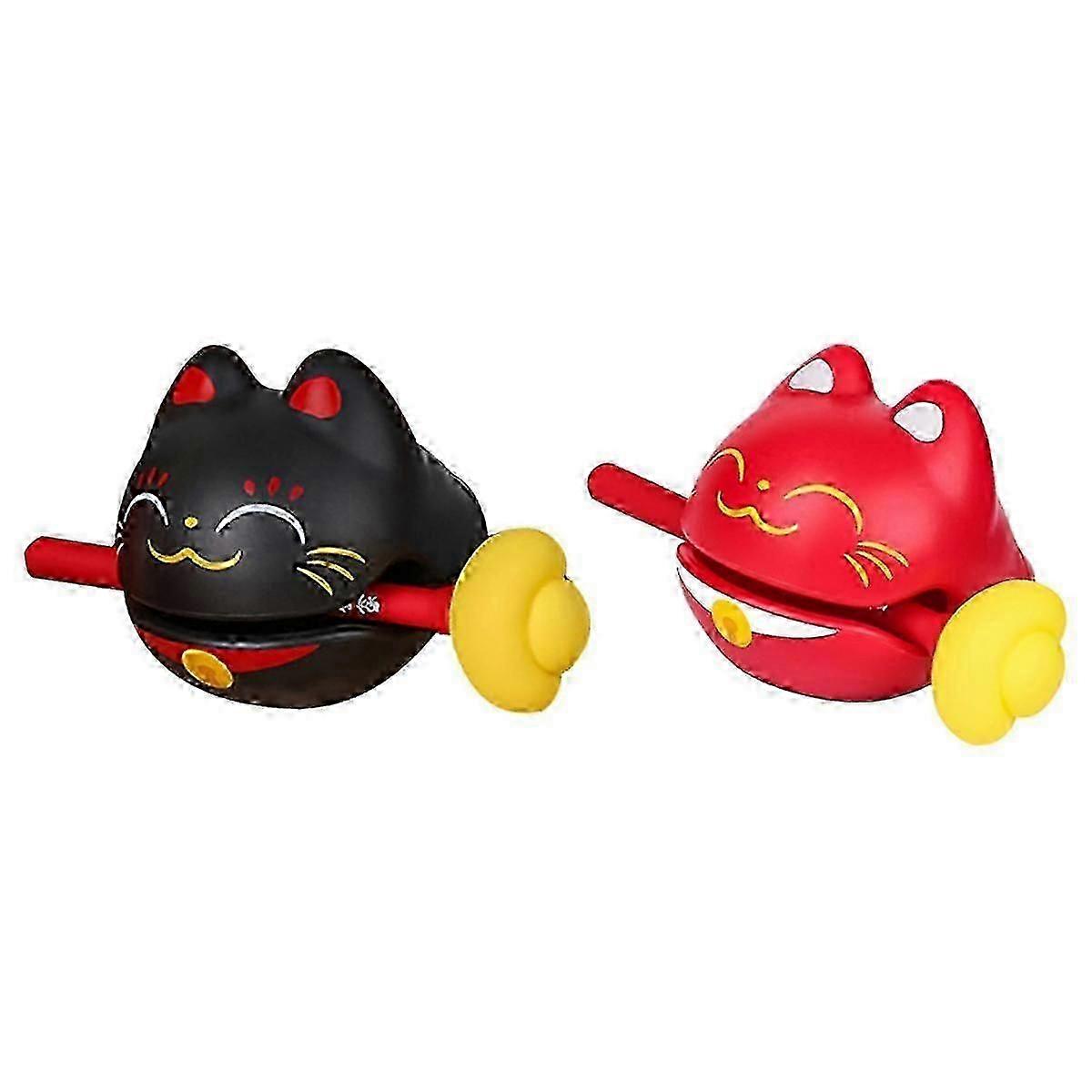 Musical Plaything Percussion Instrument Office Relaxing Plaything Cartoon Temple Block Ornaments Funny Student B