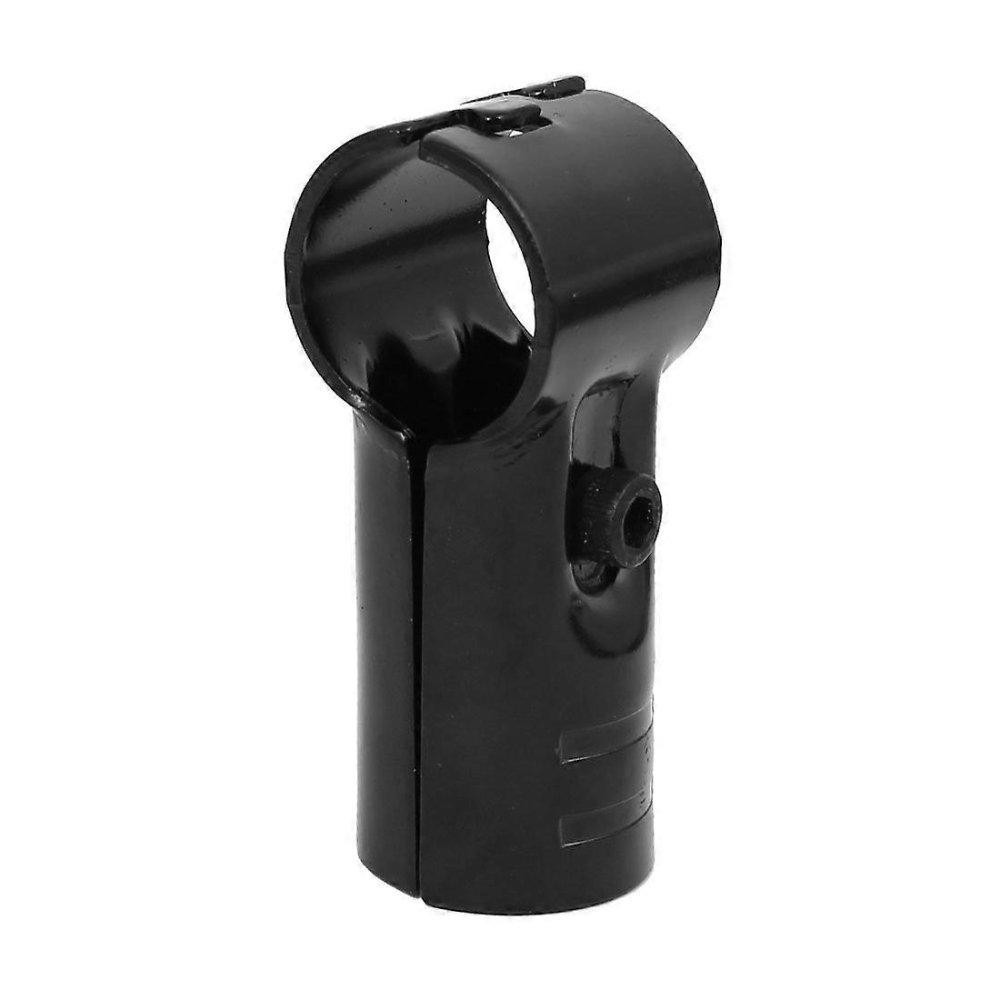 Metal T Shaped Double Port Lean Pipe Clamp Clip 28mm Diameter for 28mm Pipes, Heavy-Duty Steel, Adjustable Fit